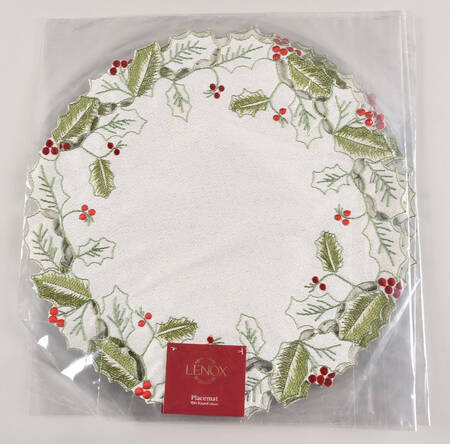 Holiday (Dimension) Round Cloth Placemat - Set of 4