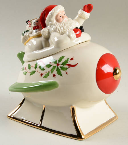 Holiday (Dimension) Figural Candy Box & Lid