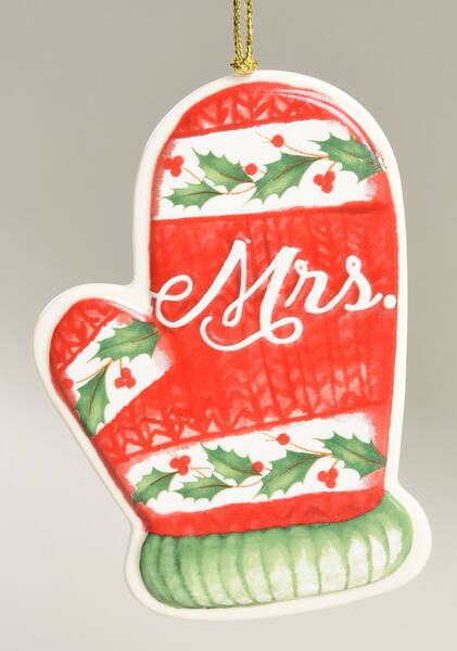 Holiday (Dimension) Mrs Glove Ornament