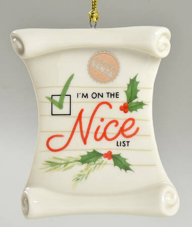 Holiday (Dimension) Nice Ornament