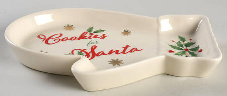 Holiday (Dimension) "Cookies for Santa" Plate