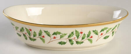 Holiday (Dimension) 10" Oval Vegetable Bowl