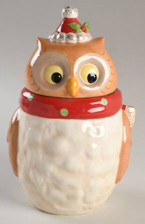 Holiday (Dimension) Figural Treat Jar & Lid