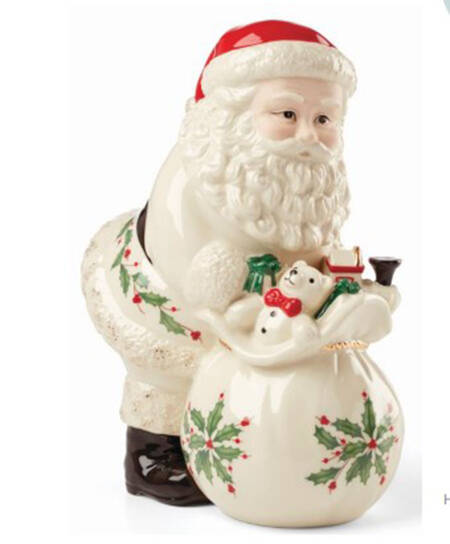 Holiday (Dimension) Figural Treat Jar & Lid