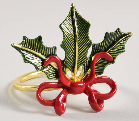 Holiday (Dimension) Metal Napkin Ring