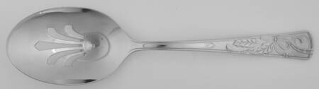 Holiday (Dimension) Pierced Serving Spoon-All Stainless