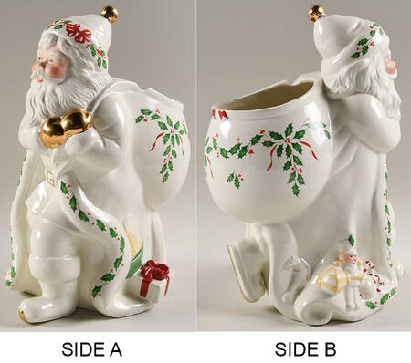 Holiday (Dimension) Figural Cookie Jar No Lid