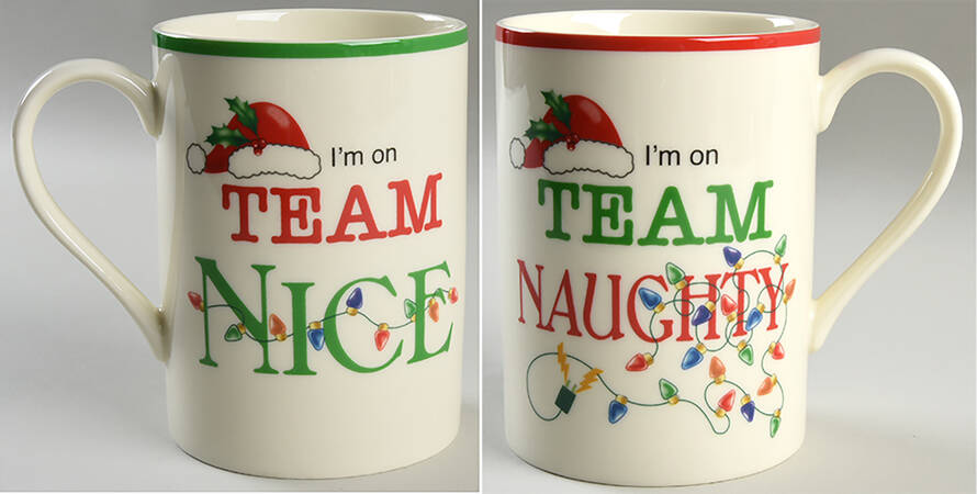 Holiday (Dimension) Accent Mug (MUGA46 & MUGA47) - Set of 2