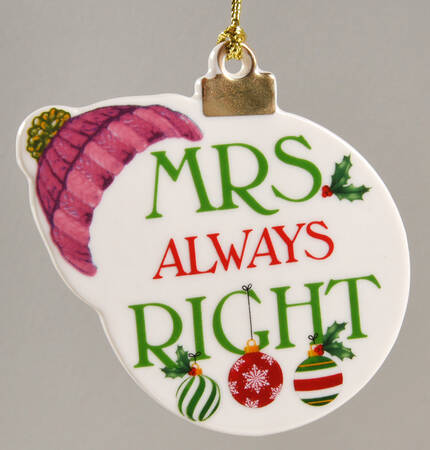 Holiday (Dimension) Mrs Ornament
