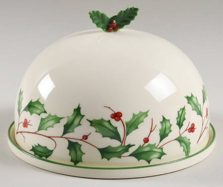 Holiday (Dimension) Round Covered Butter