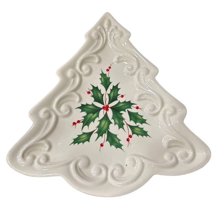 Holiday (Dimension) Christmas Tree Plate