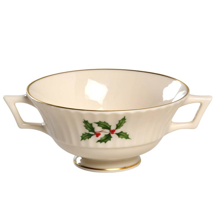 Holiday (Dimension) Footed Cream Soup Bowl
