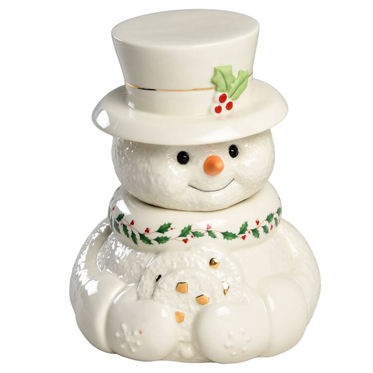 Holiday (Dimension) Figural Cookie Jar & Lid