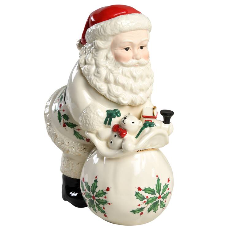 Holiday (Dimension) Figural Treat Jar & Lid