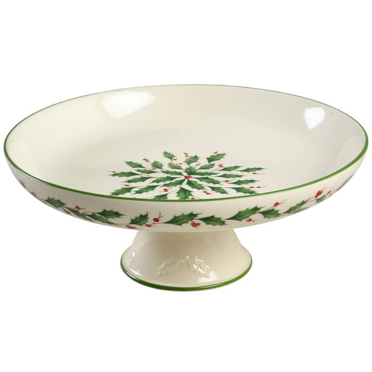 Holiday (Dimension) 10" Pedestal Bowl