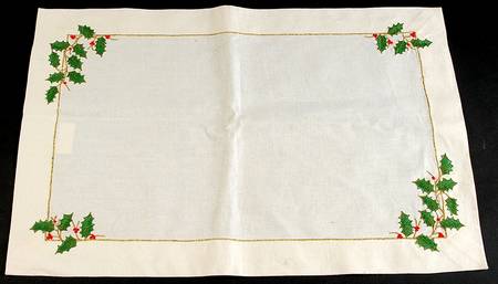 Holiday (Dimension) Cloth Placemat