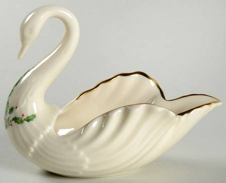Holiday (Dimension) 3" Swan Form Bowl