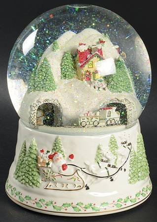 Holiday (Dimension) Musical Snowglobe Centerpiece