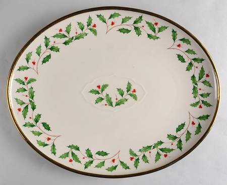 Holiday (Dimension) 16" Oval Serving Platter