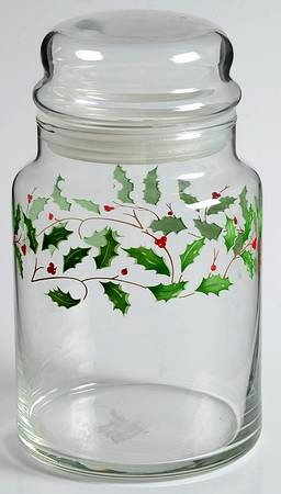 Holiday (Dimension) Medium Glassware Canister