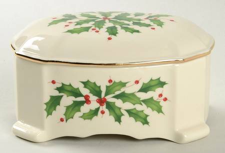 Holiday (Dimension) Musical Trinket Box with Lid