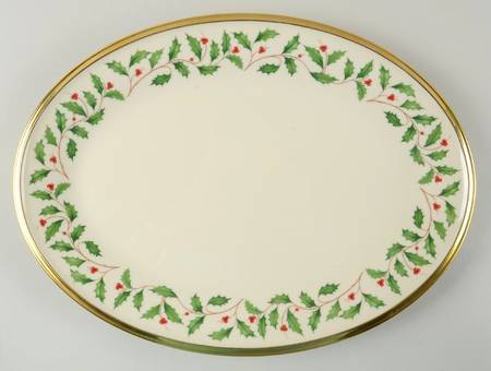 Holiday (Dimension) 13" Oval Serving Platter