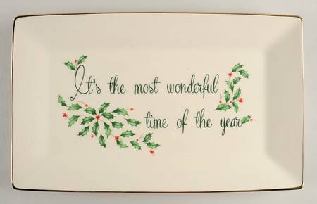 Holiday (Dimension) 14" Rectangular Tray