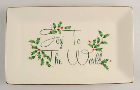 Holiday (Dimension) Rectangular Tray 11"