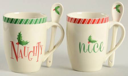 Holiday (Dimension) (Set of 2) Mug & Spoon Set (MUSPM1, MUSPS2)