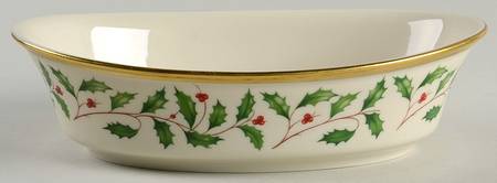 Holiday (Dimension) 8" Oval Vegetable Bowl