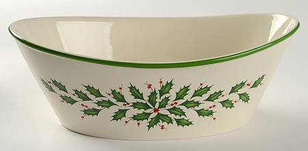 Holiday (Dimension) 9" Oval Vegetable Bowl