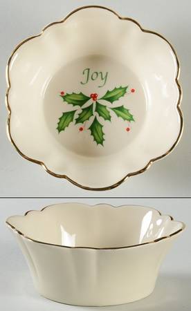 Holiday (Dimension) Miniature Round Fluted Bowl