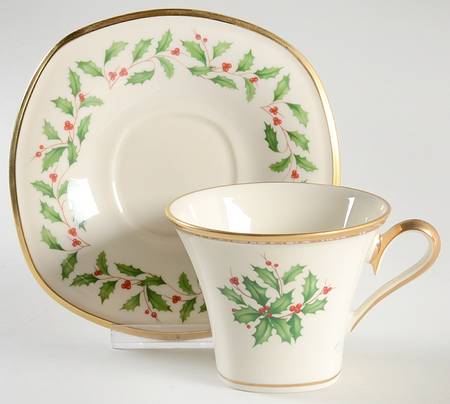 Holiday (Dimension) Square Cup & Saucer Set