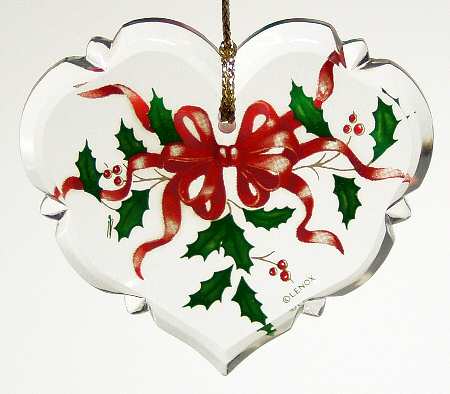 Holiday (Dimension) Crystal Heart Ornament
