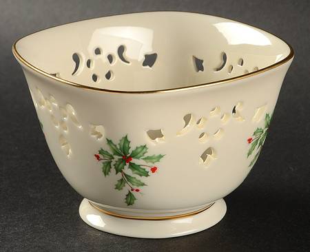 Holiday (Dimension) Pierced Treat Bowl