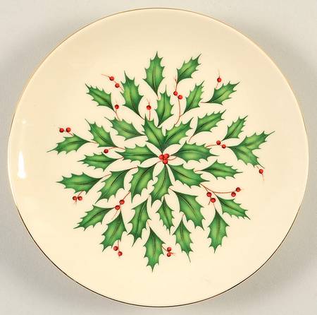 Holiday (Dimension) Flat Cake Plate/Cheese Plate