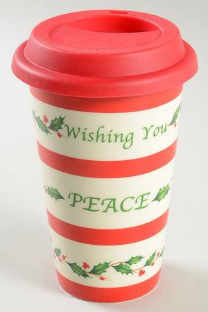 Holiday (Dimension) Travel Tumbler & Silicone/Plastic Lid