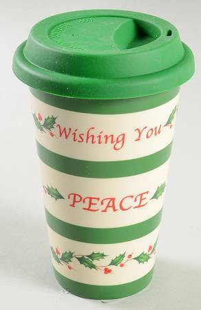 Holiday (Dimension) Travel Tumbler & Silicone/Plastic Lid