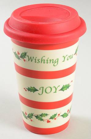 Holiday (Dimension) Travel Tumbler & Silicone/Plastic Lid