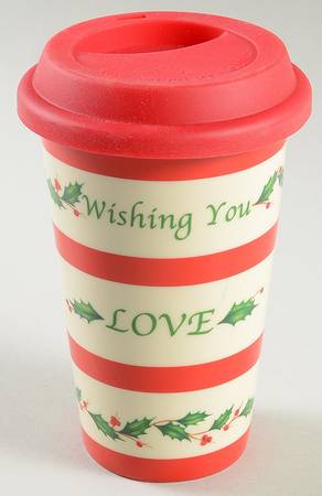 Holiday (Dimension) Travel Tumbler & Silicone/Plastic Lid