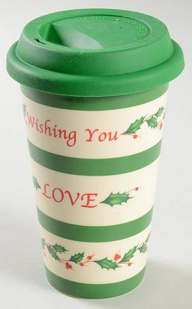 Holiday (Dimension) Travel Tumbler & Silicone/Plastic Lid