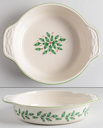 Holiday (Dimension) 11" Round Handled Baker