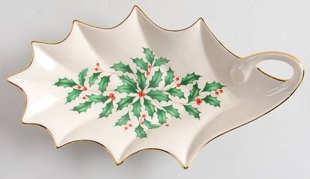 Holiday (Dimension) 9" Leaf Dish