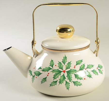 Holiday (Dimension) Metal Kettle & Lid