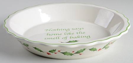 Holiday (Dimension) 10" Pie Baking Plate