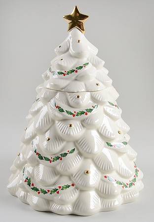 Holiday (Dimension) Figural Cookie Jar & Lid