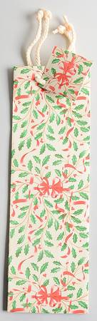 Holiday (Dimension) Paper Wine Bottle Gift Bag