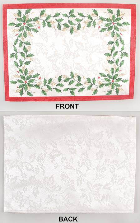 Holiday (Dimension) Reversible Cloth Placemat