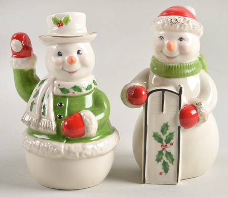 Holiday (Dimension) Figural Salt & Pepper Set