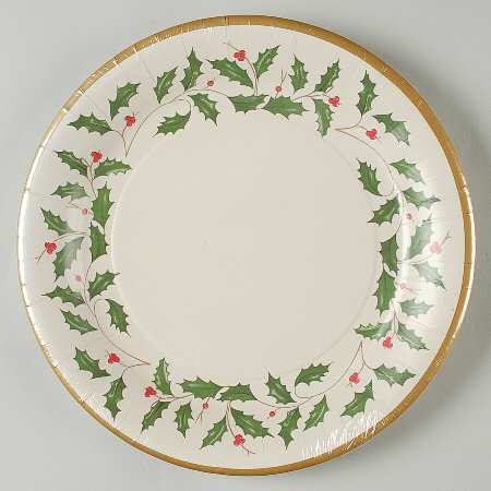 Holiday (Dimension) (Pack of 12) Paper Dinner Plates